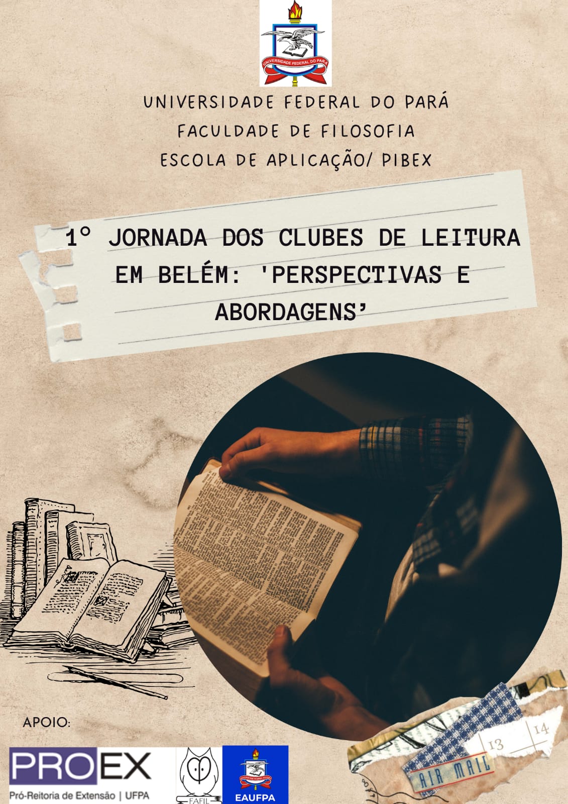 1° Jornada dos Clubes de leitura em Belém: 