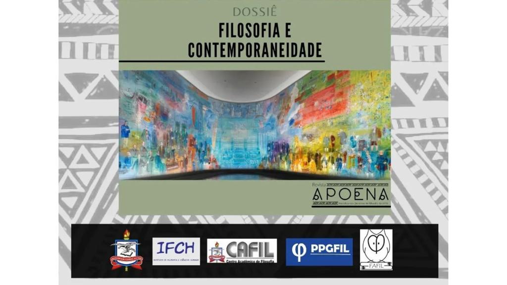 Revista Apoena lança Dôssie Filosofia e Contemporaneidade
